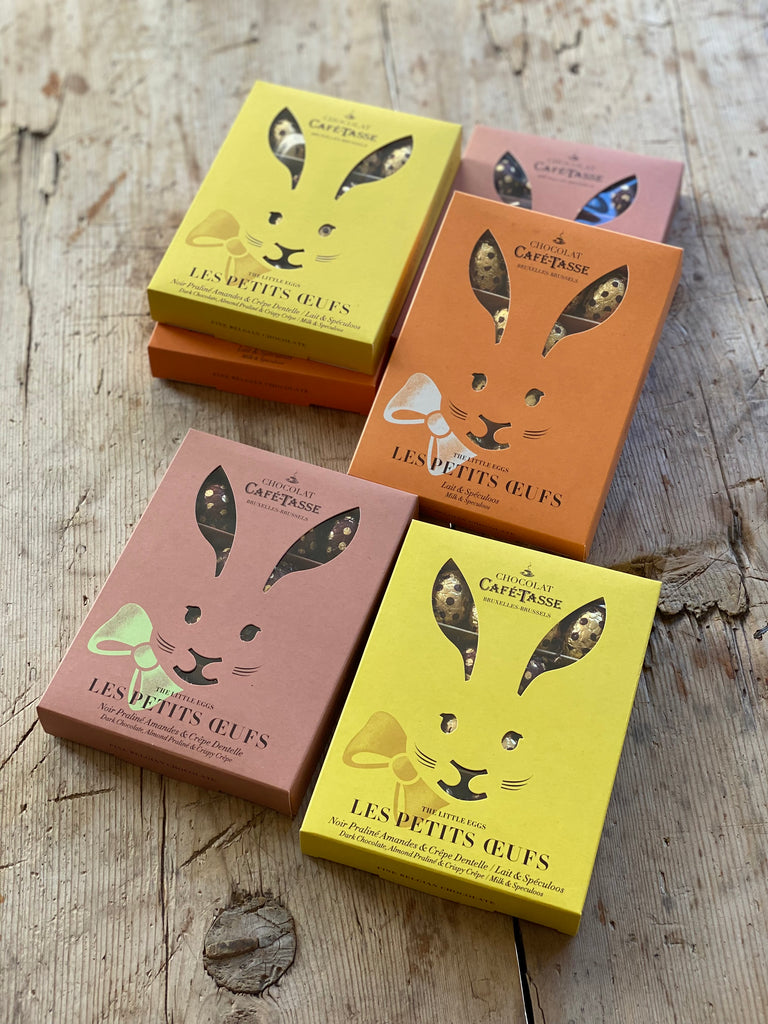 praline chocolate eggs