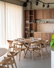 mila round dining table