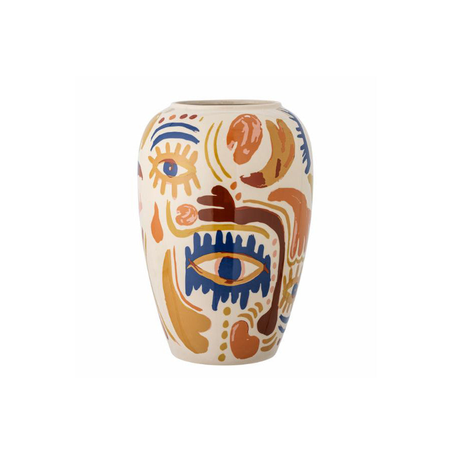 abstract stoneware vase