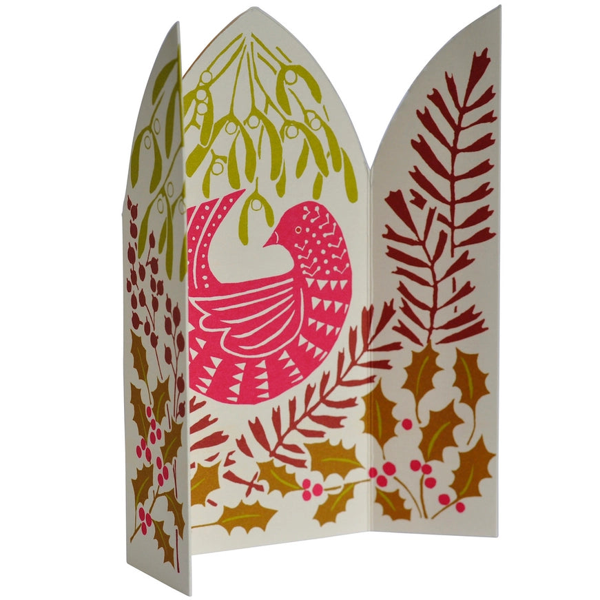 hidden winter bird card