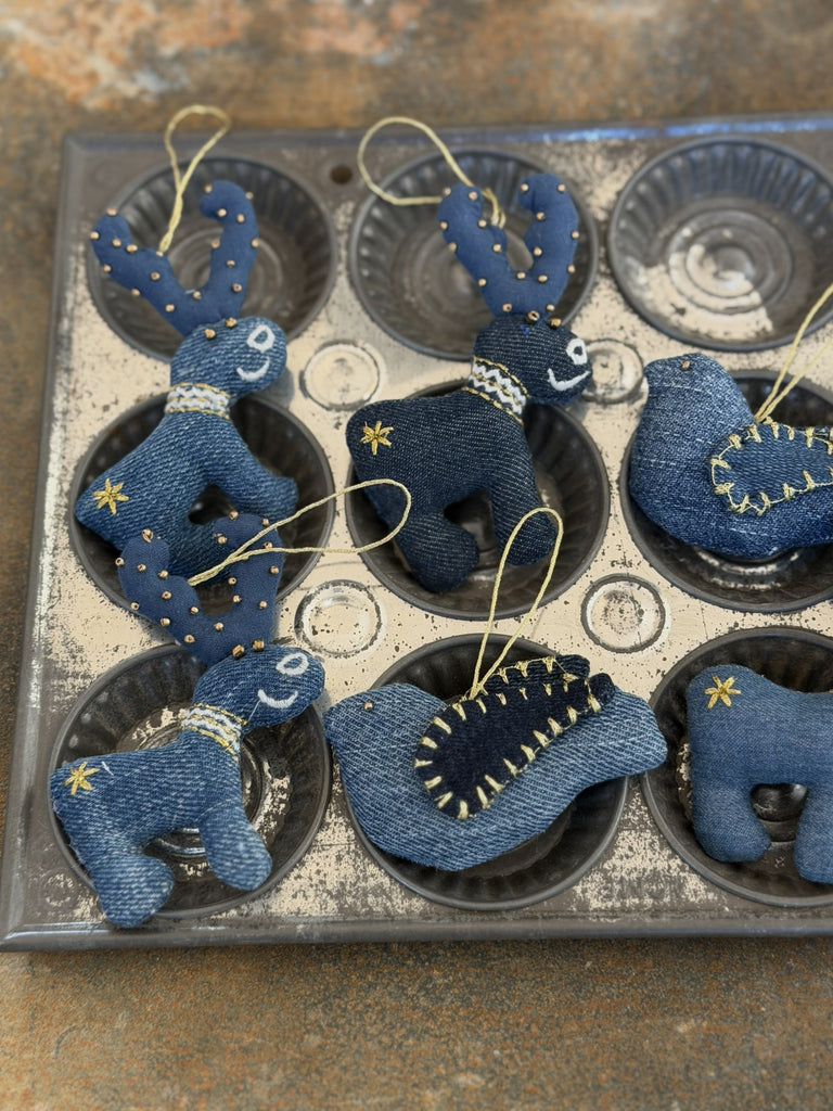 denim decorations