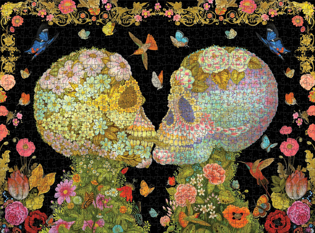 jigsaw puzzle - the estatic kiss