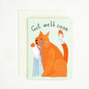 get well soon cat card