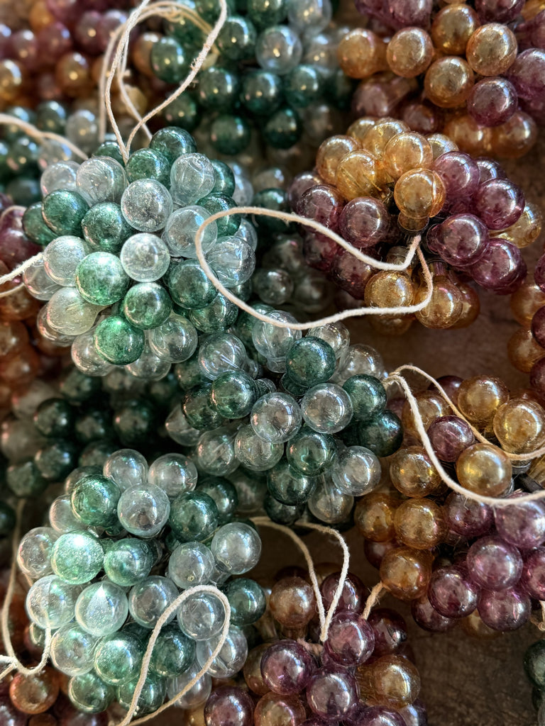 glass grapes