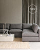 molly modular sofa in granite