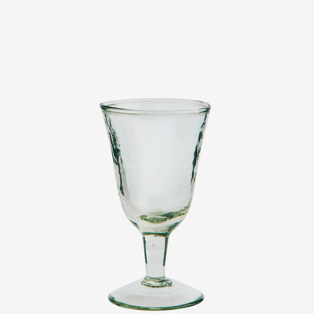 fluted wine glass