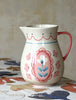 folksy floral jug