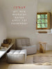 mia modular sofa in natural