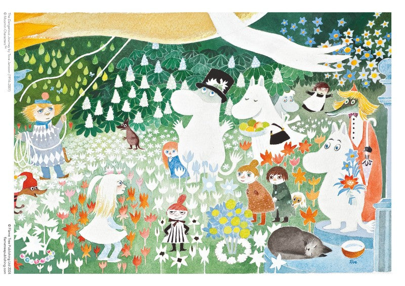 jigsaw puzzle - moomins