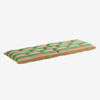 green striped mattress