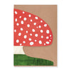 mushroom shaped card