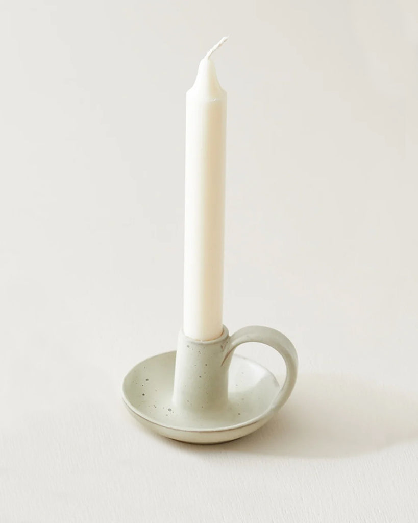 fairtrade ceramic candlestick