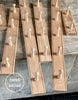 oak peg rail