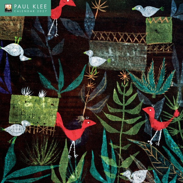 paul klee wall calendar 2027