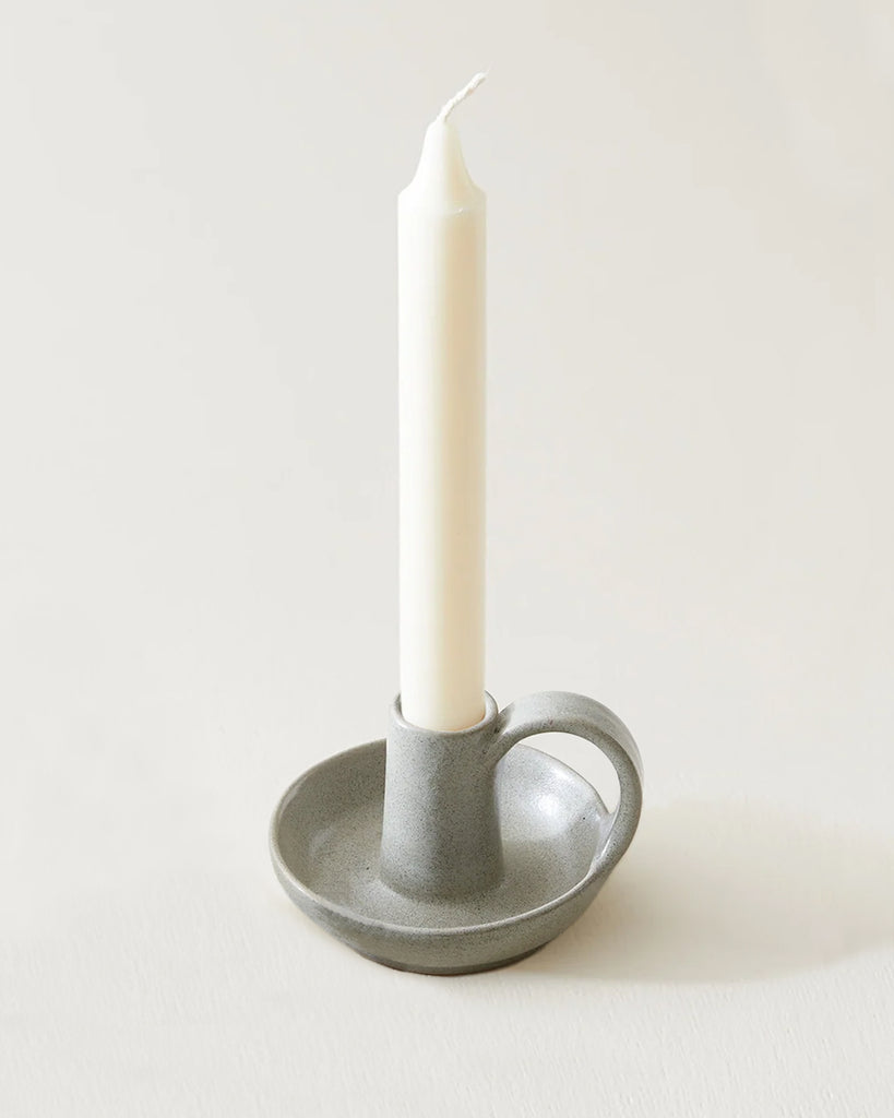 fairtrade ceramic candlestick