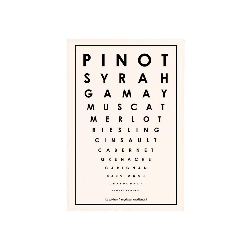 eye-test tea towel