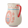 folksy floral jug
