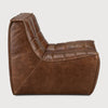 mia modular sofa in old saddle
