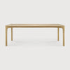 sienna oak dining table