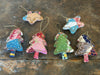 sari beaded tree decoration