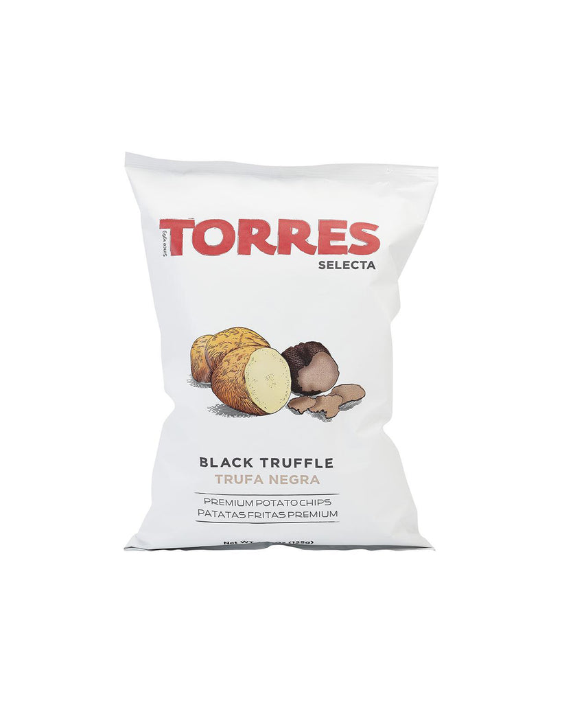 black truffle crisps