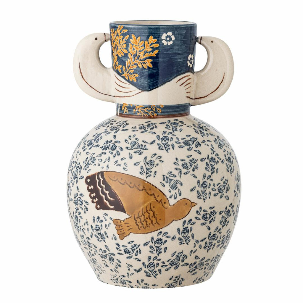mythical bird vase