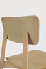 evie oak chairs