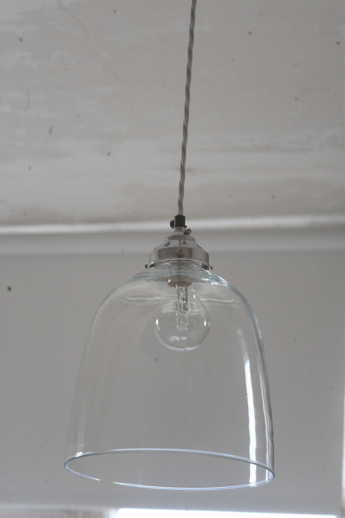 blown glass dome light