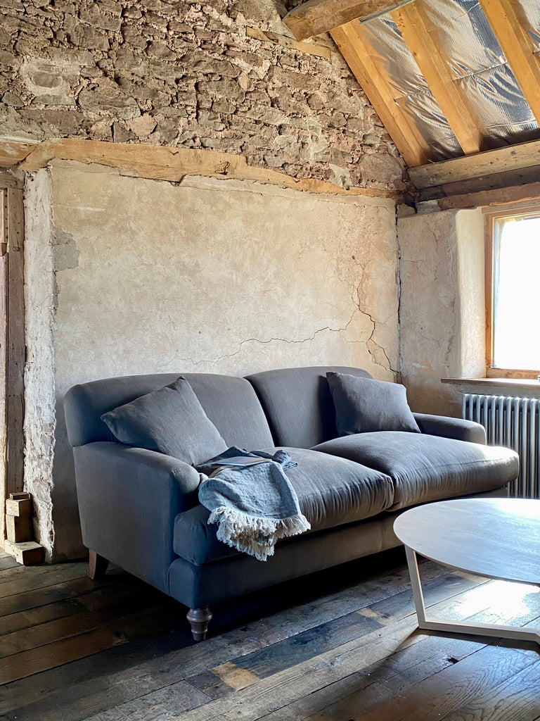 baileys loft sofa and footstool