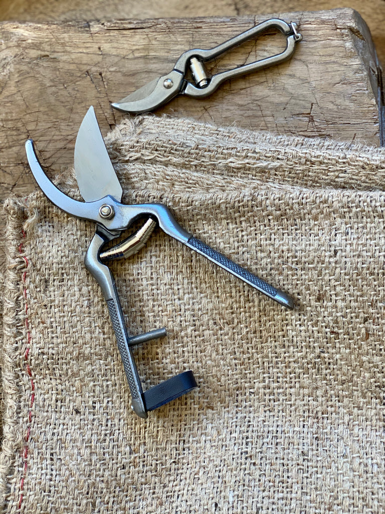 metal secateurs