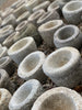 old granite mortars