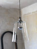 blown glass tapered cone light